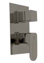 Встроенный cмеситель для душа с керамическим переключателем YUKON METAL GREY КРАЦОВАННЫЙ